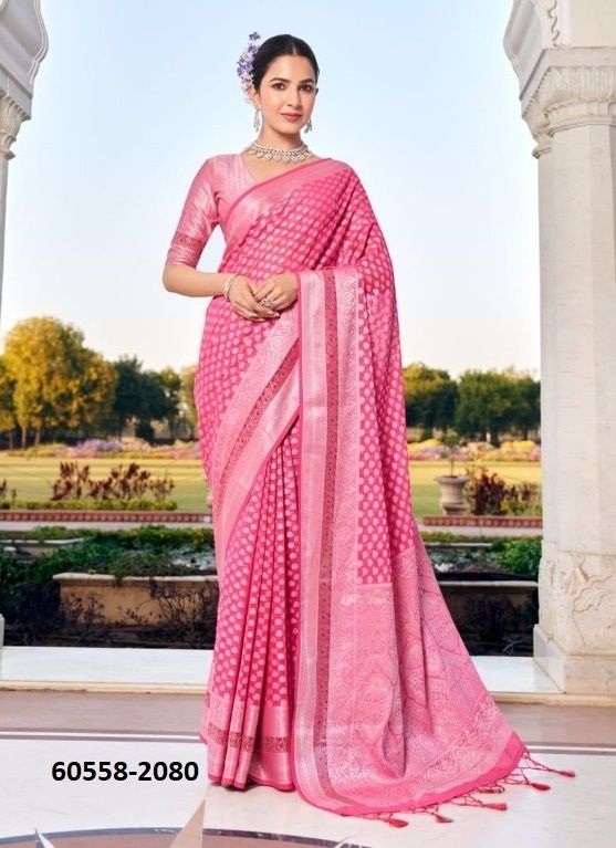 PRAGYA - Catalog # 60558 (Set of 6 Sarees) MADE IN INDIA BY KRESHVA PRAGYA - Catalog # 60558 (Set of 6 Sarees) MADE IN INDIA BY KRESHVA