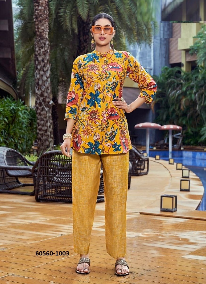 ROOHI - Catalog # 60560 (Set of 6 Tops With Bottoms) MADE IN INDIA BY TIPS & TOPS