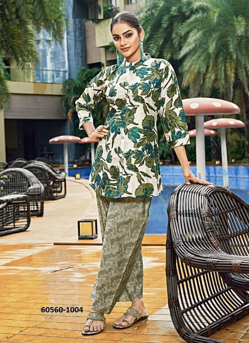 ROOHI - Catalog # 60560 (Set of 6 Tops With Bottoms) MADE IN INDIA BY TIPS & TOPS