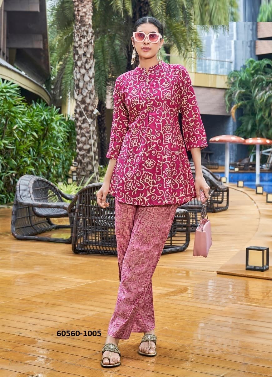 ROOHI - Catalog # 60560 (Set of 6 Tops With Bottoms) MADE IN INDIA BY TIPS & TOPS