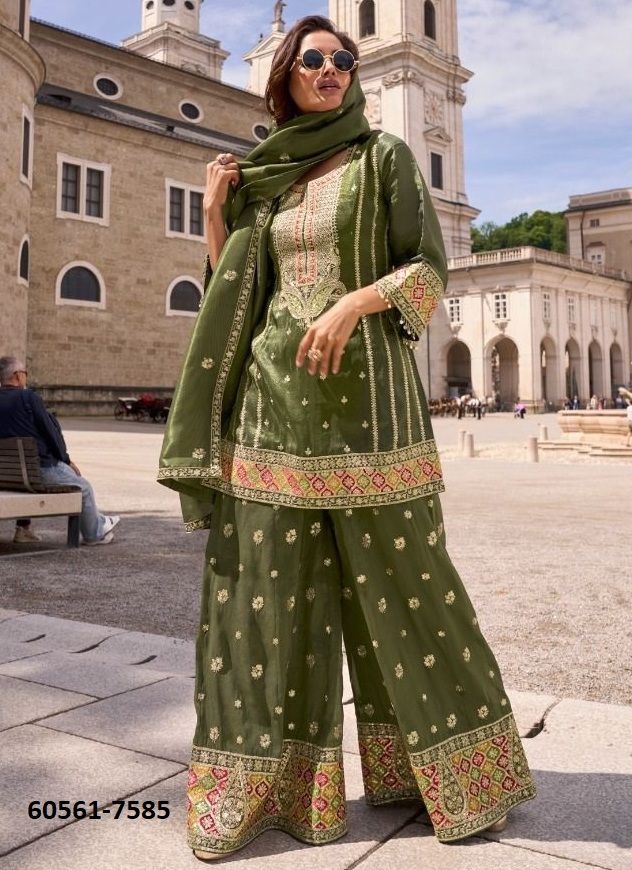 VERONICA - Catalog # 60561 (Set of 4 Readymade Salwar Suits) MADE IN INDIA BY GULKAYRA DESIGNER VERONICA - Catalog # 60561 (Set of 4 Readymade Salwar Suits) MADE IN INDIA BY GULKAYRA DESIGNER