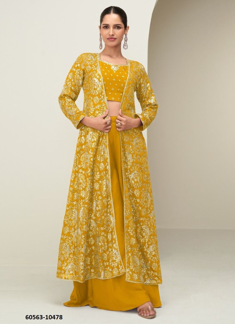GUNJAN - Catalog # 60563 (Set of 4 Readymade Salwar Suits) MADE IN INDIA BY AASHIRWAD GUNJAN - Catalog # 60563 (Set of 4 Readymade Salwar Suits) MADE IN INDIA BY AASHIRWAD