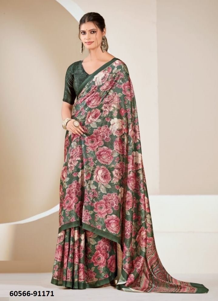 SMRITI - Catalog # 60566 (Set of 9 Sarees) MADE IN INDIA BY VIPUL FASHIONS