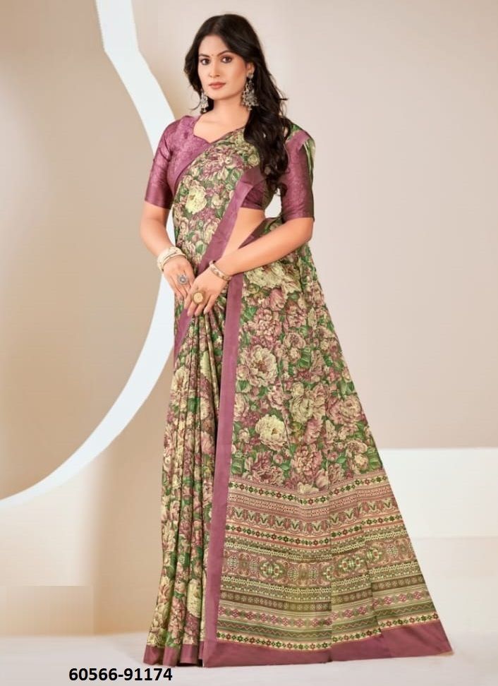 SMRITI - Catalog # 60566 (Set of 9 Sarees) MADE IN INDIA BY VIPUL FASHIONS