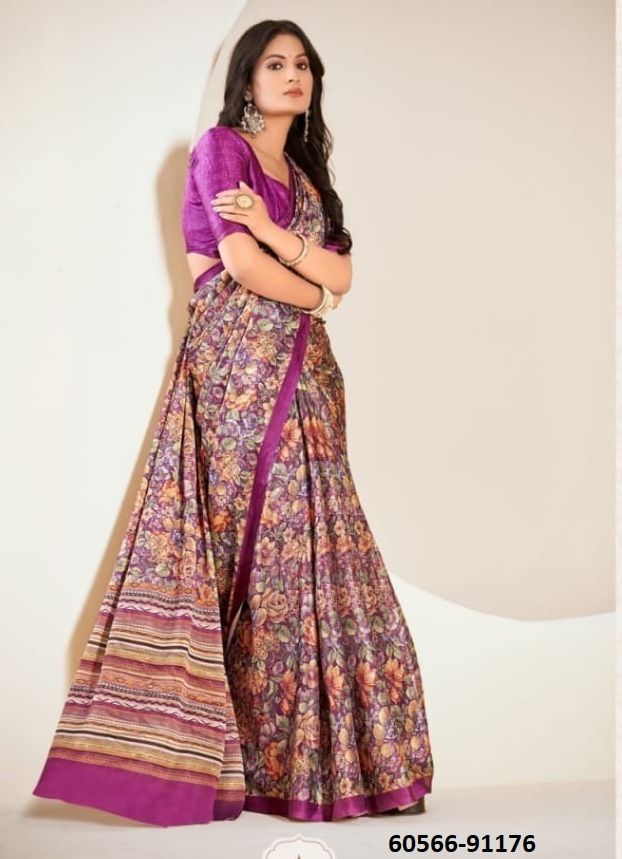 SMRITI - Catalog # 60566 (Set of 9 Sarees) MADE IN INDIA BY VIPUL FASHIONS