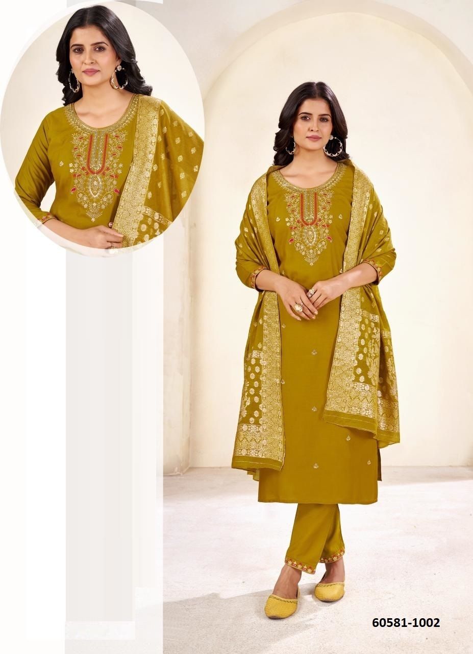 MESSY - Catalog # 60581 (Set of 6 Readymade Salwar Suits) MADE IN INDIA BY BLUE HILLS MESSY - Catalog # 60581 (Set of 6 Readymade Salwar Suits) MADE IN INDIA BY BLUE HILLS