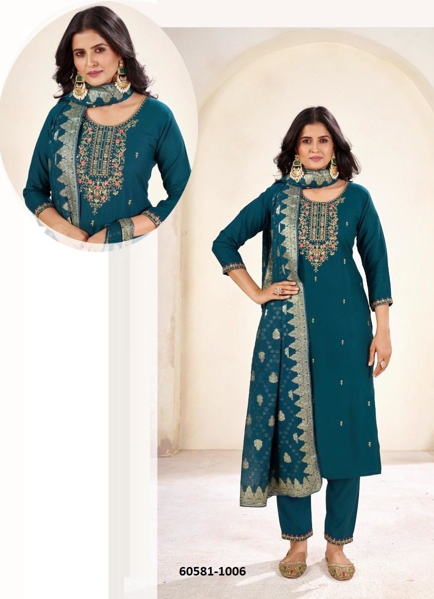 MESSY - Catalog # 60581 (Set of 6 Readymade Salwar Suits) MADE IN INDIA BY BLUE HILLS MESSY - Catalog # 60581 (Set of 6 Readymade Salwar Suits) MADE IN INDIA BY BLUE HILLS