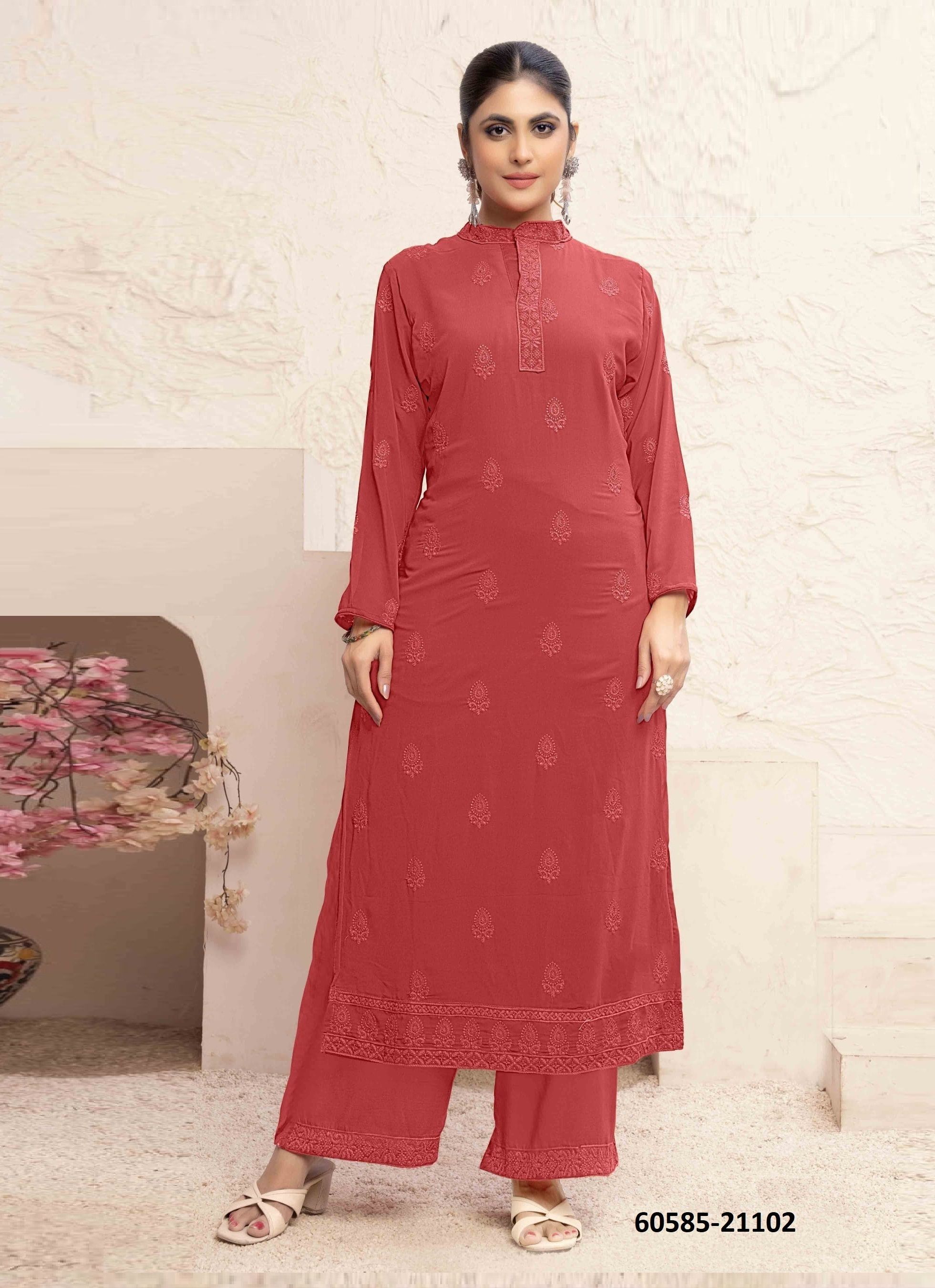 VANI - Catalog # 60585 (Set of 3 Tops With Bottoms) MADE IN INDIA BY MEHERIYA VANI - Catalog # 60585 (Set of 3 Tops With Bottoms) MADE IN INDIA BY MEHERIYA