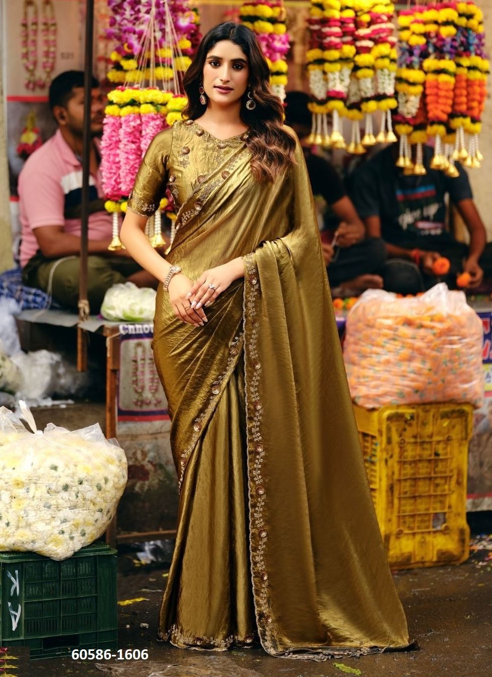 CLASSIC 16 - Catalog # 60586 (Set of 6 Sarees) MADE IN INDIA BY KASHVI CREATIONS CLASSIC 16 - Catalog # 60586 (Set of 6 Sarees) MADE IN INDIA BY KASHVI CREATIONS