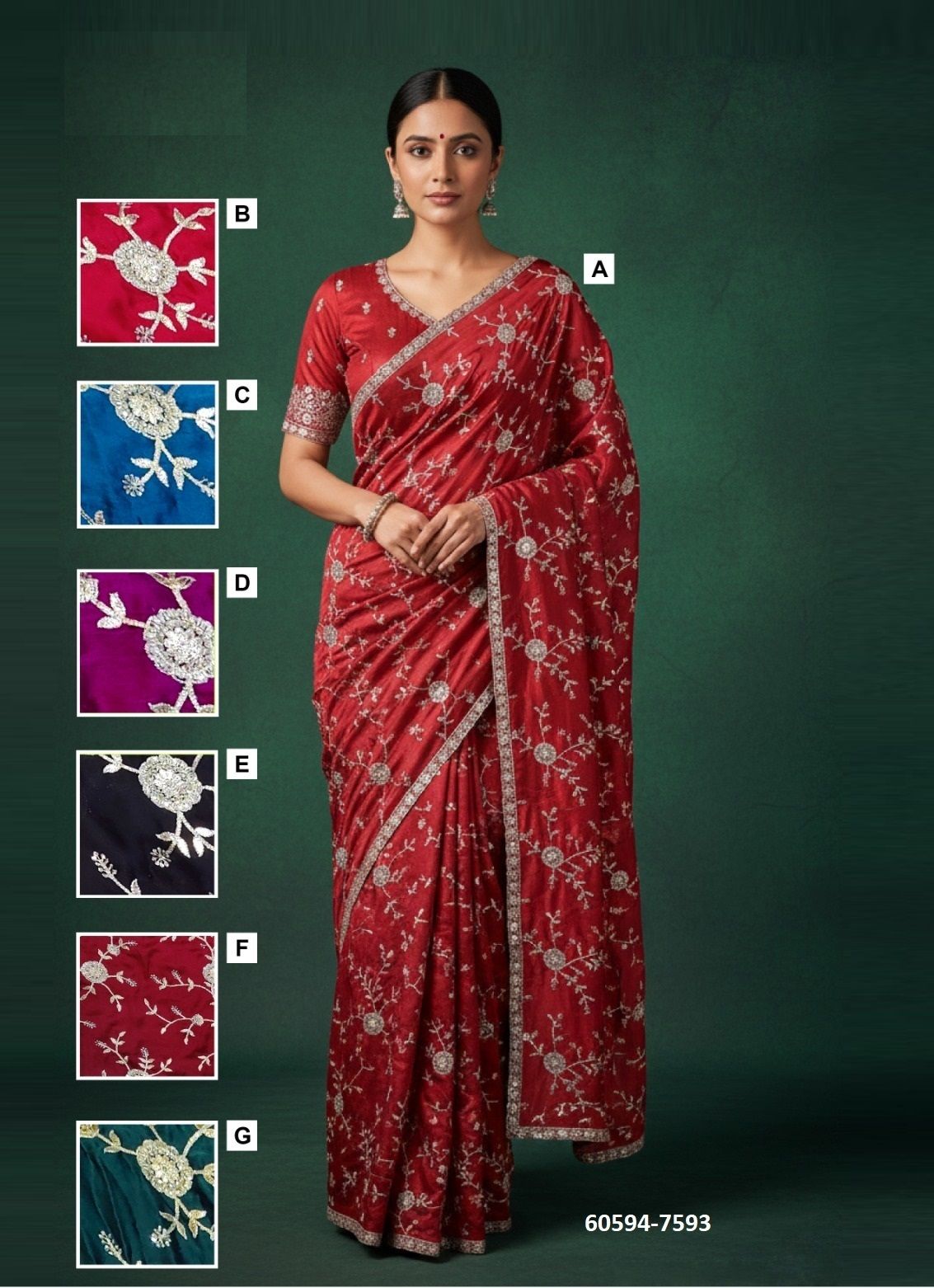 RESHMI - Catalog # 60594 (Set of 74 Sarees) MADE IN INDIA BY MAHOTSAV RESHMI - Catalog # 60594 (Set of 74 Sarees) MADE IN INDIA BY MAHOTSAV