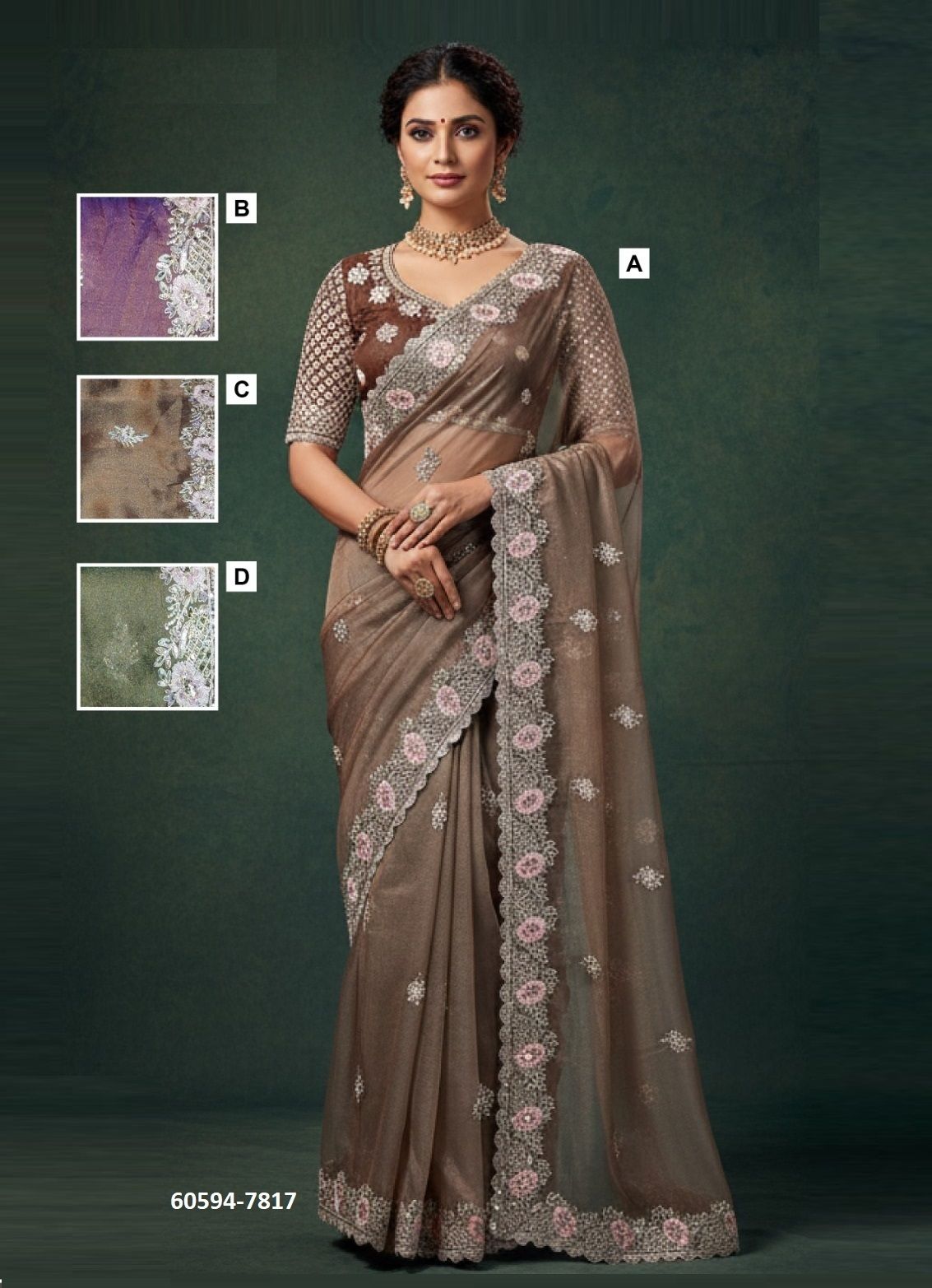 RESHMI - Catalog # 60594 (Set of 74 Sarees) MADE IN INDIA BY MAHOTSAV RESHMI - Catalog # 60594 (Set of 74 Sarees) MADE IN INDIA BY MAHOTSAV