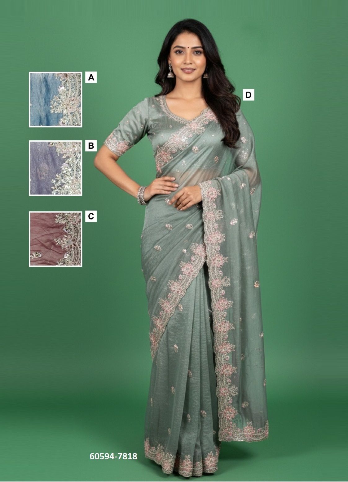 RESHMI - Catalog # 60594 (Set of 74 Sarees) MADE IN INDIA BY MAHOTSAV RESHMI - Catalog # 60594 (Set of 74 Sarees) MADE IN INDIA BY MAHOTSAV