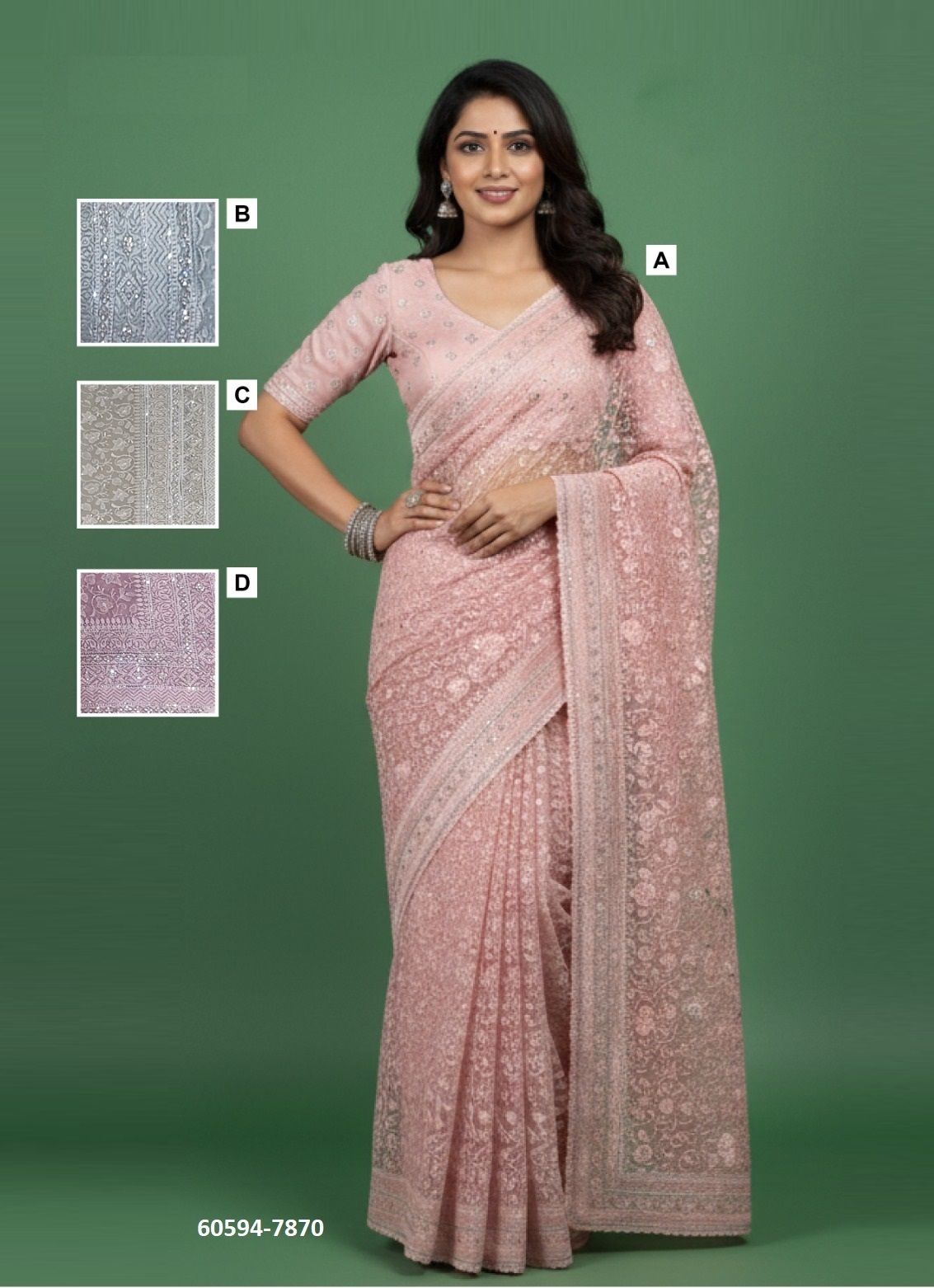 RESHMI - Catalog # 60594 (Set of 74 Sarees) MADE IN INDIA BY MAHOTSAV RESHMI - Catalog # 60594 (Set of 74 Sarees) MADE IN INDIA BY MAHOTSAV