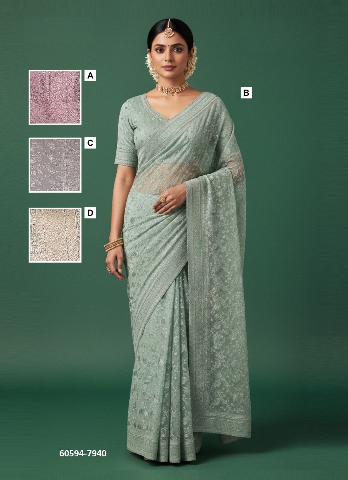 RESHMI - Catalog # 60594 (Set of 74 Sarees) MADE IN INDIA BY MAHOTSAV RESHMI - Catalog # 60594 (Set of 74 Sarees) MADE IN INDIA BY MAHOTSAV