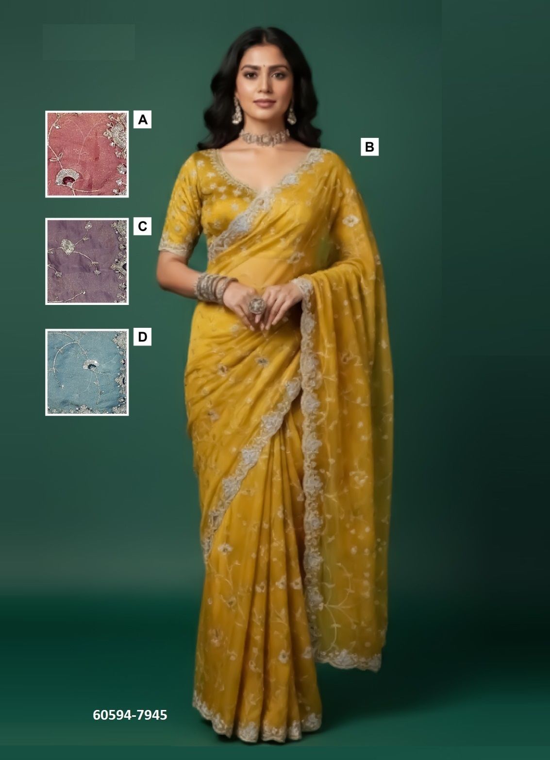 RESHMI - Catalog # 60594 (Set of 74 Sarees) MADE IN INDIA BY MAHOTSAV RESHMI - Catalog # 60594 (Set of 74 Sarees) MADE IN INDIA BY MAHOTSAV