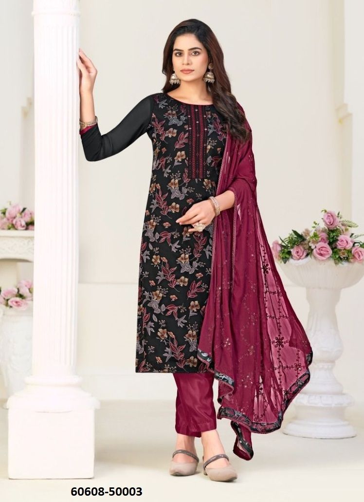 LIBAAS 2 - Catalog # 60608 (Set of 12 Readymade Salwar Suits) MADE IN INDIA BY VISHNU IMPEX