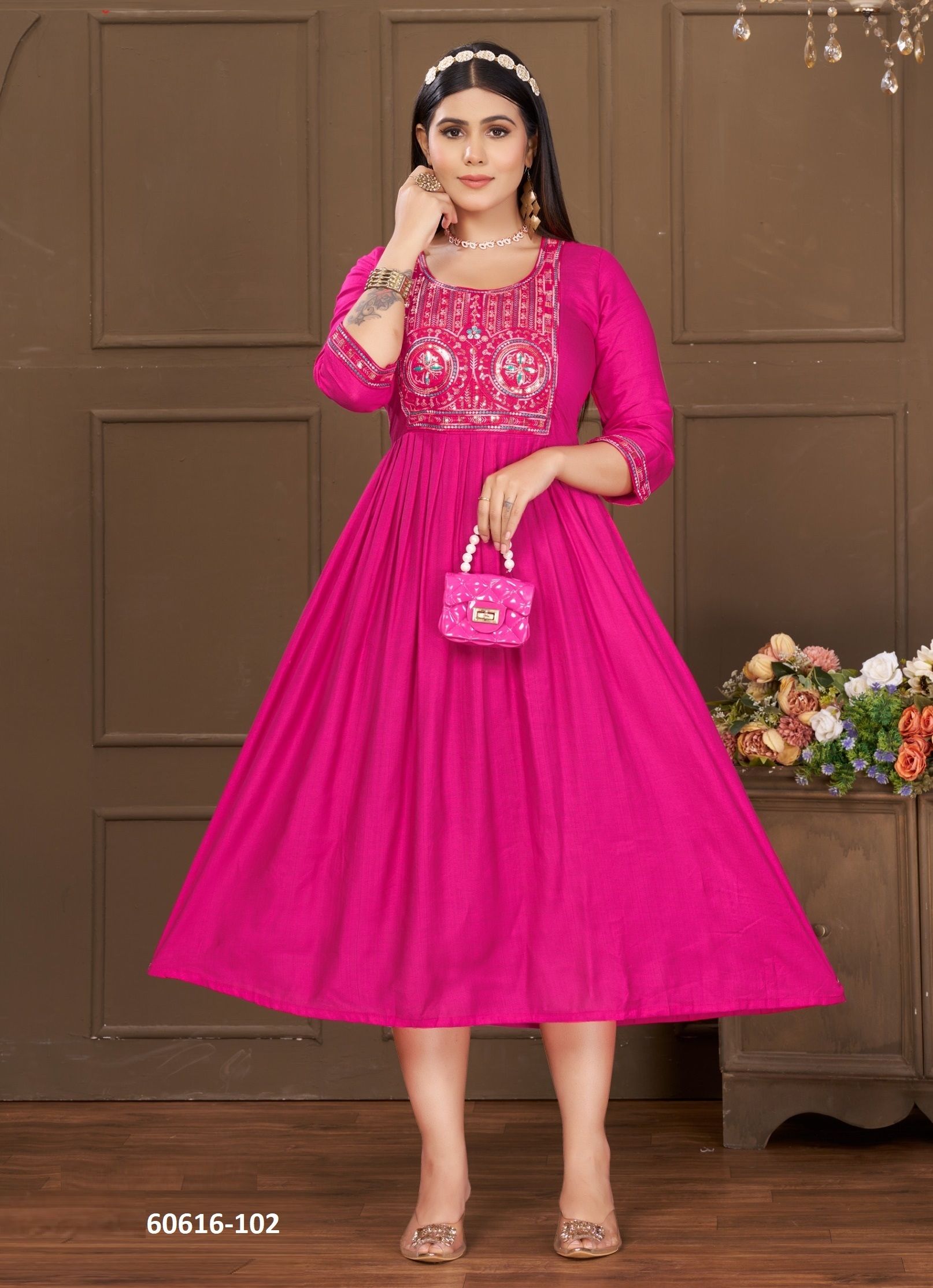 AAINA - Catalog # 60616 (Set of 6 Readymade Women's Kurtis / Tops) MADE IN INDIA BY DEE CEE AAINA - Catalog # 60616 (Set of 6 Readymade Women's Kurtis / Tops) MADE IN INDIA BY DEE CEE