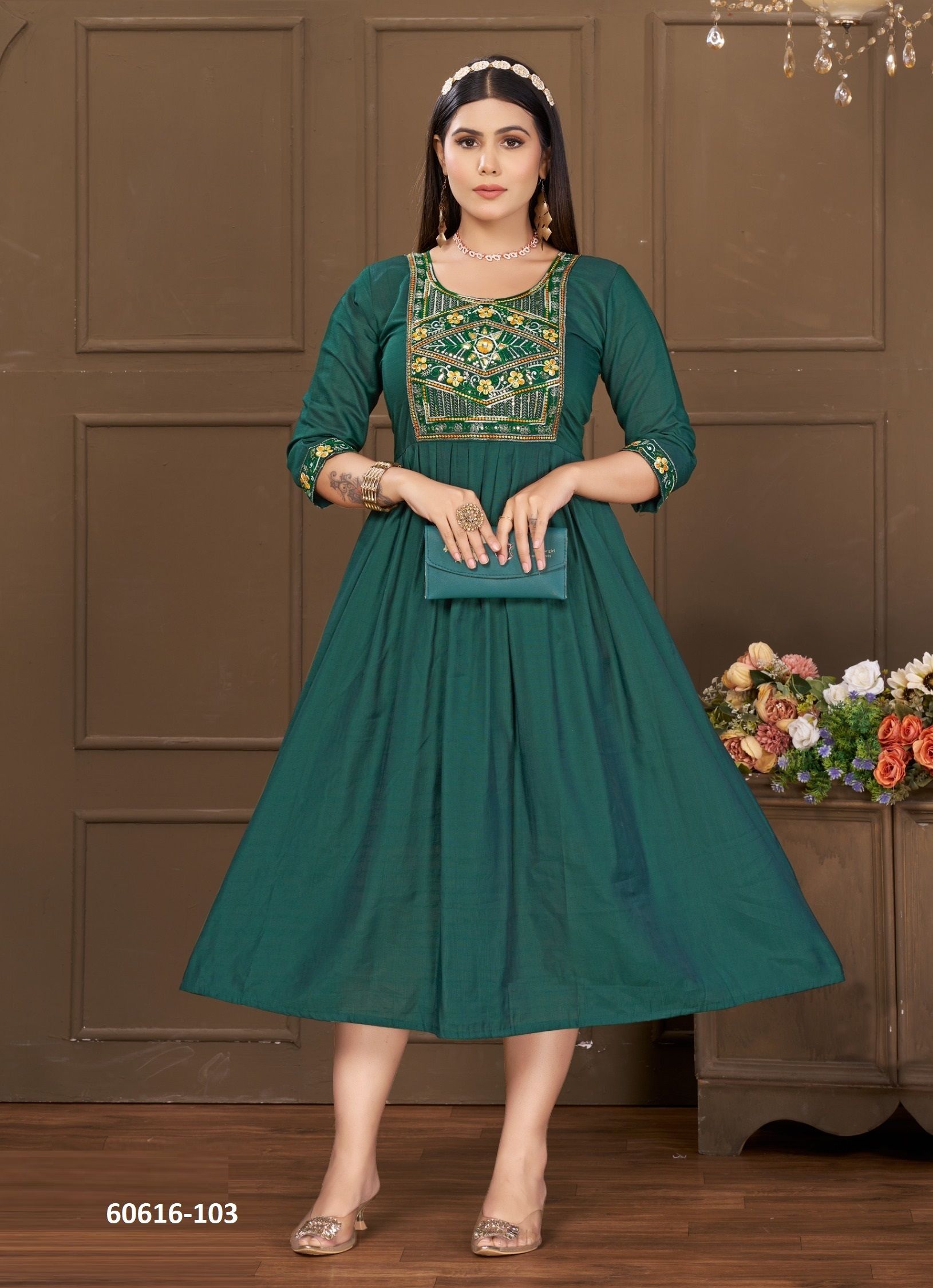 AAINA - Catalog # 60616 (Set of 6 Readymade Women's Kurtis / Tops) MADE IN INDIA BY DEE CEE AAINA - Catalog # 60616 (Set of 6 Readymade Women's Kurtis / Tops) MADE IN INDIA BY DEE CEE