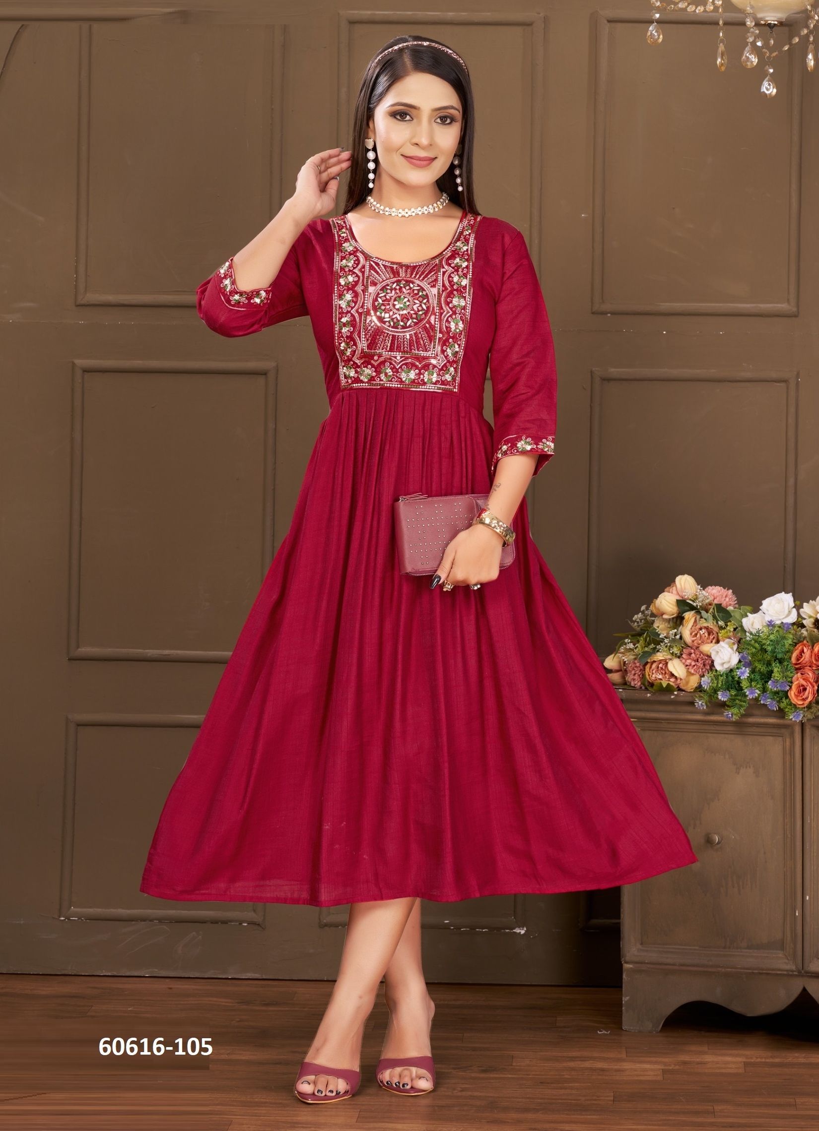 AAINA - Catalog # 60616 (Set of 6 Readymade Women's Kurtis / Tops) MADE IN INDIA BY DEE CEE AAINA - Catalog # 60616 (Set of 6 Readymade Women's Kurtis / Tops) MADE IN INDIA BY DEE CEE