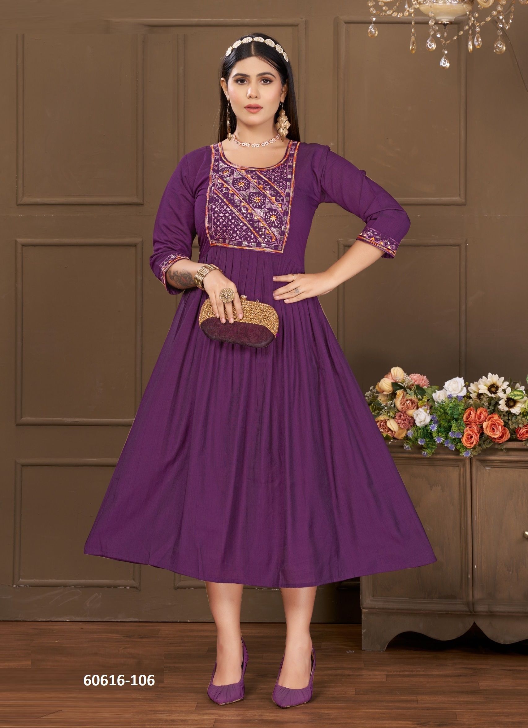 AAINA - Catalog # 60616 (Set of 6 Readymade Women's Kurtis / Tops) MADE IN INDIA BY DEE CEE AAINA - Catalog # 60616 (Set of 6 Readymade Women's Kurtis / Tops) MADE IN INDIA BY DEE CEE