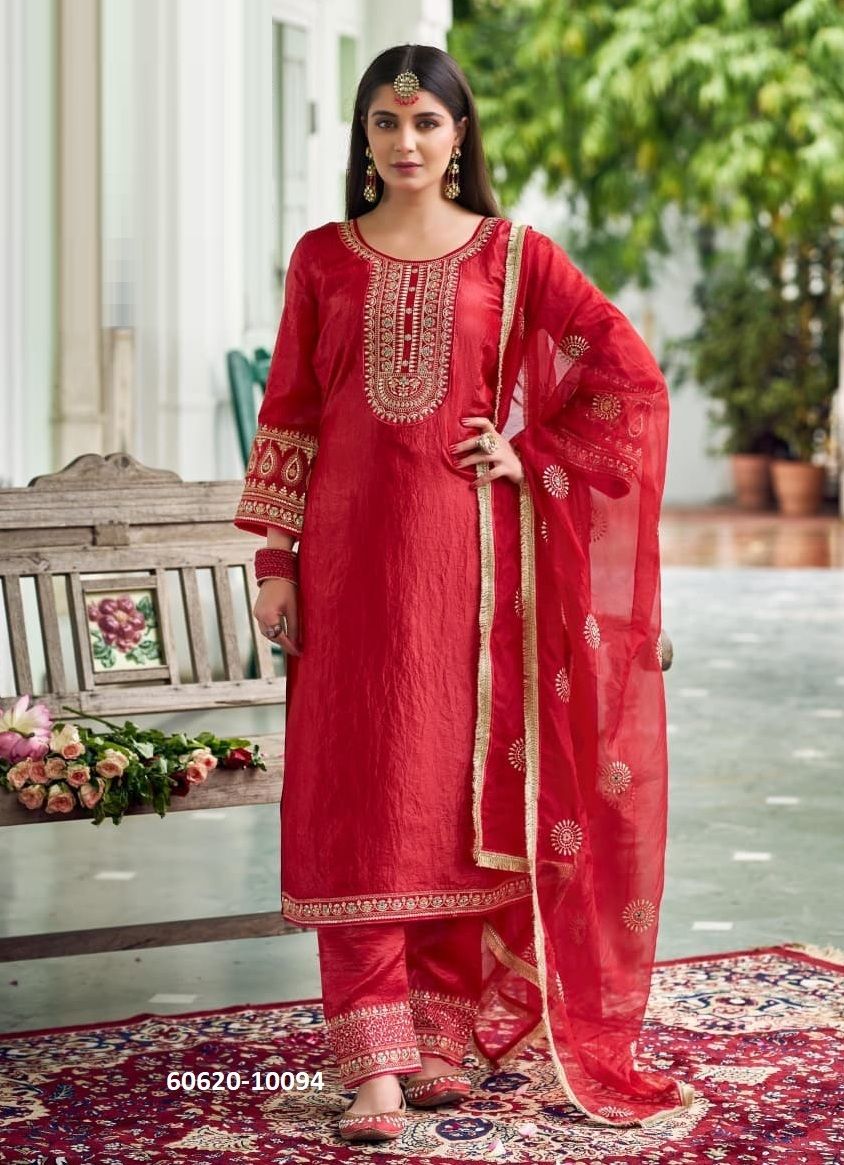 KANKU - Catalog # 60620 (Set of 4 Readymade Salwar Suits) MADE IN INDIA BY RANGOON KANKU - Catalog # 60620 (Set of 4 Readymade Salwar Suits) MADE IN INDIA BY RANGOON