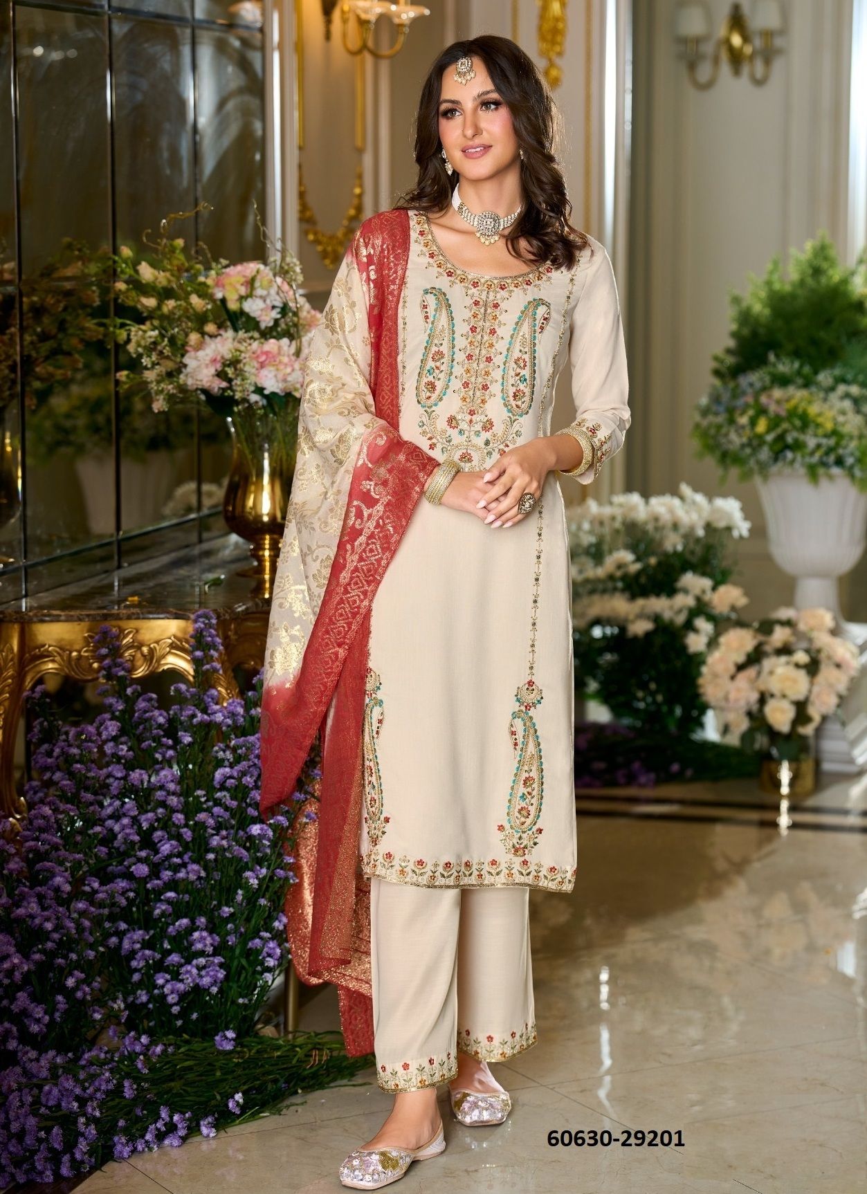 SITARA - Catalog # 60630 (Set of 4 Readymade Salwar Suits) MADE IN INDIA BY LILY & LALI SITARA - Catalog # 60630 (Set of 4 Readymade Salwar Suits) MADE IN INDIA BY LILY & LALI