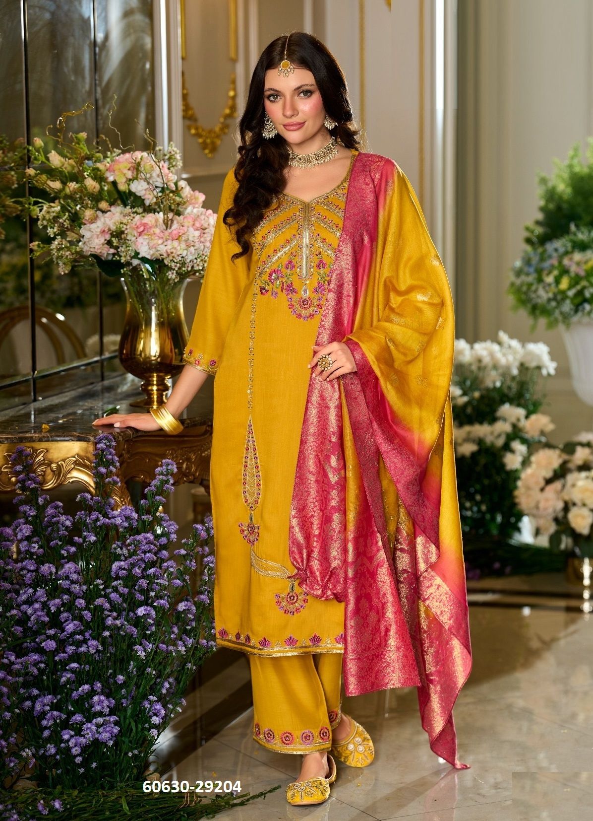 SITARA - Catalog # 60630 (Set of 4 Readymade Salwar Suits) MADE IN INDIA BY LILY & LALI SITARA - Catalog # 60630 (Set of 4 Readymade Salwar Suits) MADE IN INDIA BY LILY & LALI