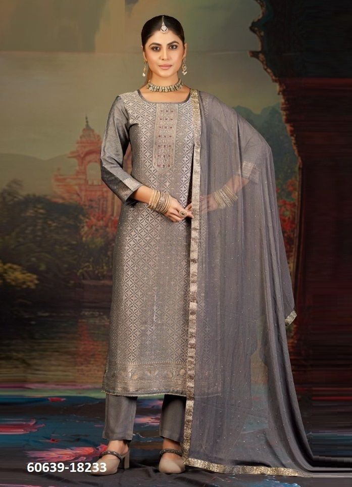 KOYAL 3 - Catalog # 60639 (Set of 6 Semi-Stitched / Un-Stitched Suits) MADE IN INDIA BY KALARANG KOYAL 3 - Catalog # 60639 (Set of 6 Semi-Stitched / Un-Stitched Suits) MADE IN INDIA BY KALARANG