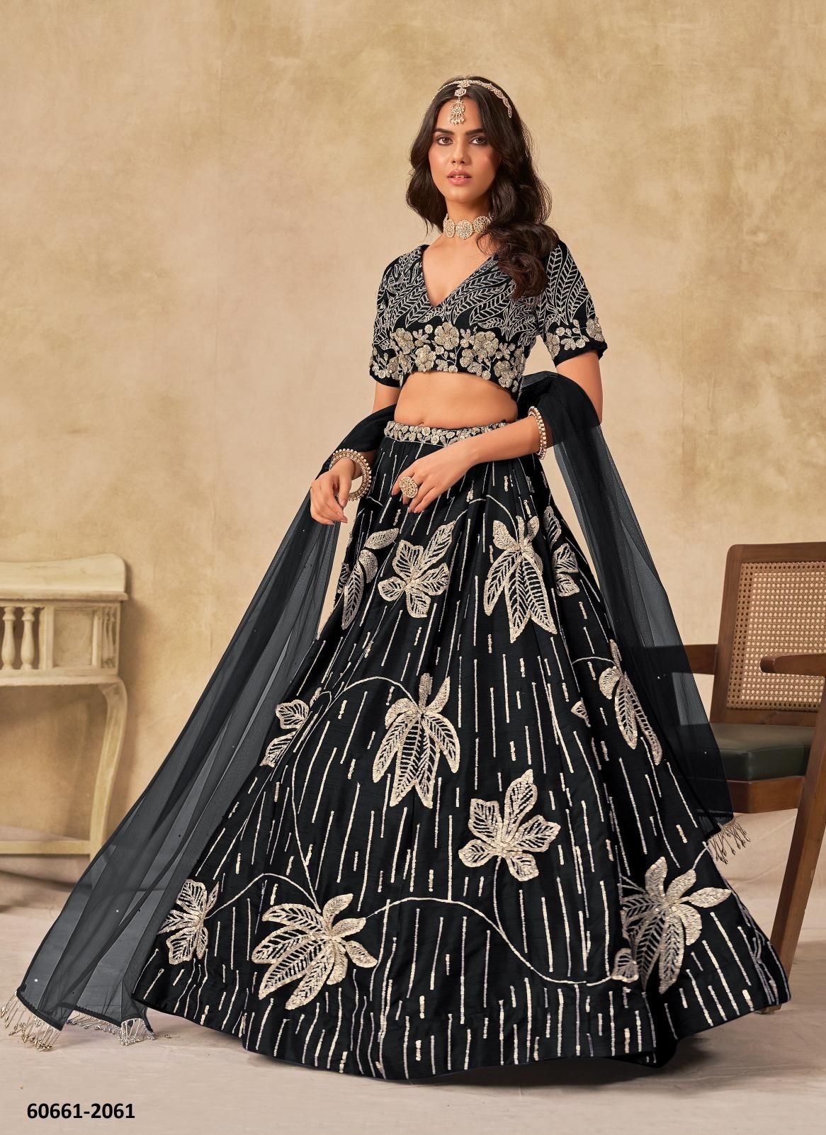 MEHVISH 26 - Catalog # 60661 (Set of 4 Semi-Stitched Lehengas) MADE IN INDIA BY JAGRAASA MEHVISH 26 - Catalog # 60661 (Set of 4 Semi-Stitched Lehengas) MADE IN INDIA BY JAGRAASA