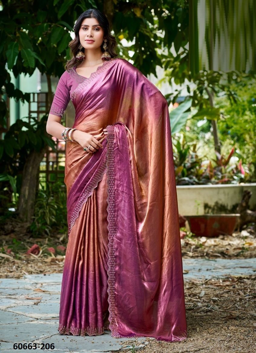 OLIVE 2 - Catalog # 60663 (Set of 6 Sarees) MADE IN INDIA BY L T FASHION