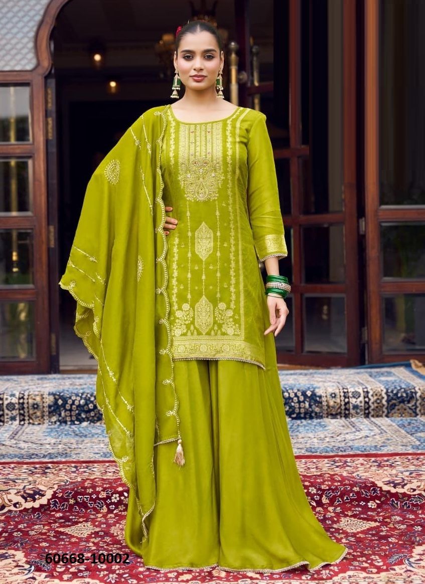 DARPAN - Catalog # 60668 (Set of 4 Readymade Salwar Suits) MADE IN INDIA BY RANGOON