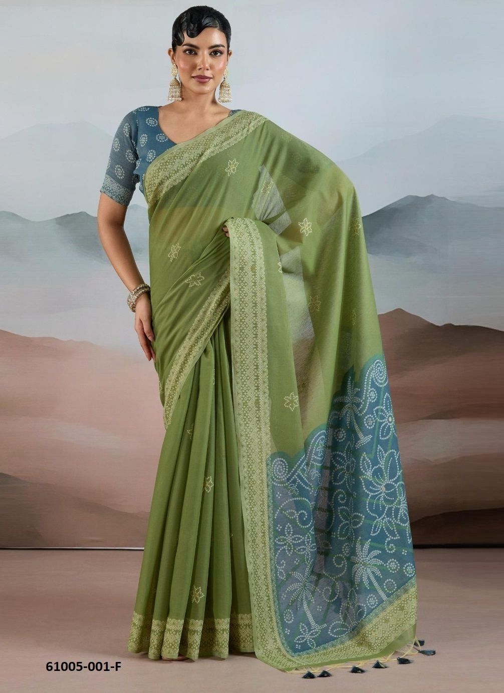 PURE MUNGA COTTON - Catalog # 61005 (Set of 6 Sarees) MADE IN INDIA BY RAJTEX FABRICS PURE MUNGA COTTON - Catalog # 61005 (Set of 6 Sarees) MADE IN INDIA BY RAJTEX FABRICS