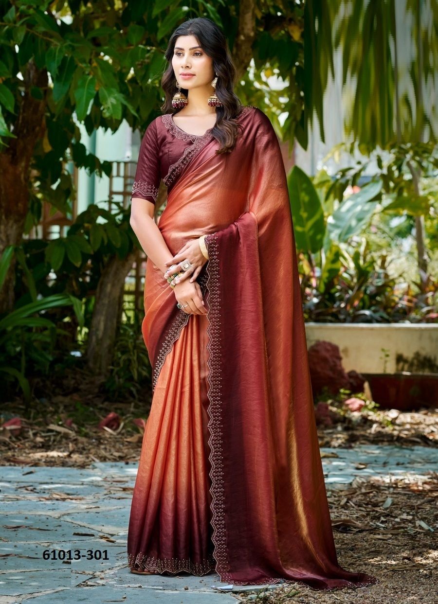 OLIVE 3 - Catalog # 61013 (Set of 6 Sarees) MADE IN INDIA BY L T FASHION OLIVE 3 - Catalog # 61013 (Set of 6 Sarees) MADE IN INDIA BY L T FASHION