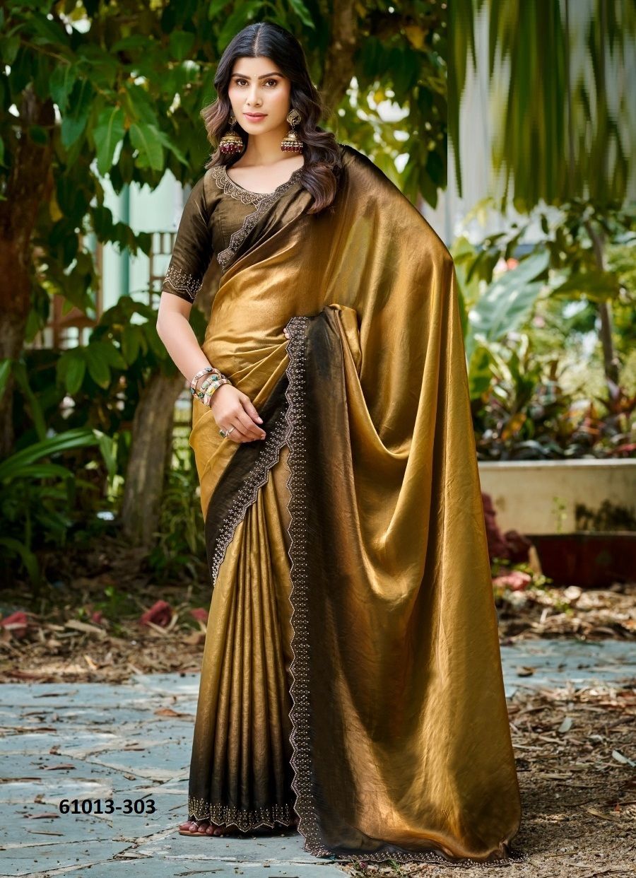 OLIVE 3 - Catalog # 61013 (Set of 6 Sarees) MADE IN INDIA BY L T FASHION OLIVE 3 - Catalog # 61013 (Set of 6 Sarees) MADE IN INDIA BY L T FASHION