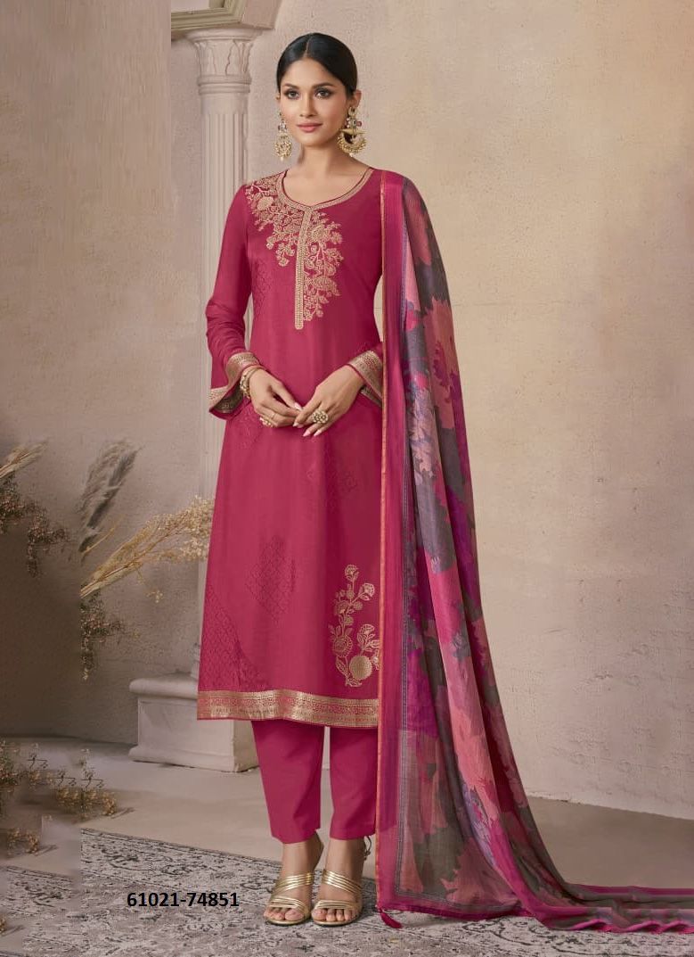 NAVYA 5 - Catalog # 61021 (Set of 4 Semi-Stitched / Un-Stitched Suits) MADE IN INDIA BY VINAY FASHION LLP NAVYA 5 - Catalog # 61021 (Set of 4 Semi-Stitched / Un-Stitched Suits) MADE IN INDIA BY VINAY FASHION LLP