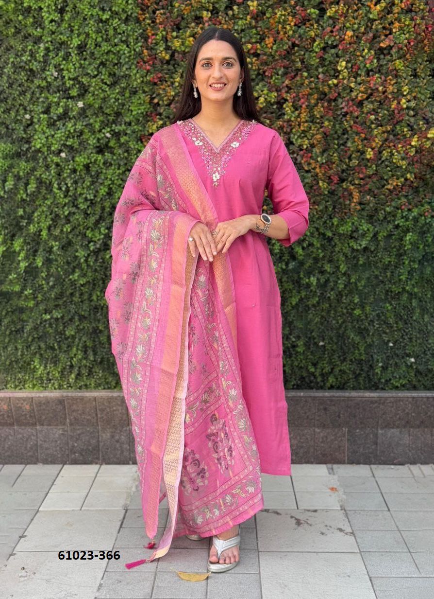 SERIES 361-382 - Catalog # 61023 (Set of 12 Readymade Salwar Suits) MADE IN INDIA BY JAGRAASA SERIES 361-382 - Catalog # 61023 (Set of 12 Readymade Salwar Suits) MADE IN INDIA BY JAGRAASA