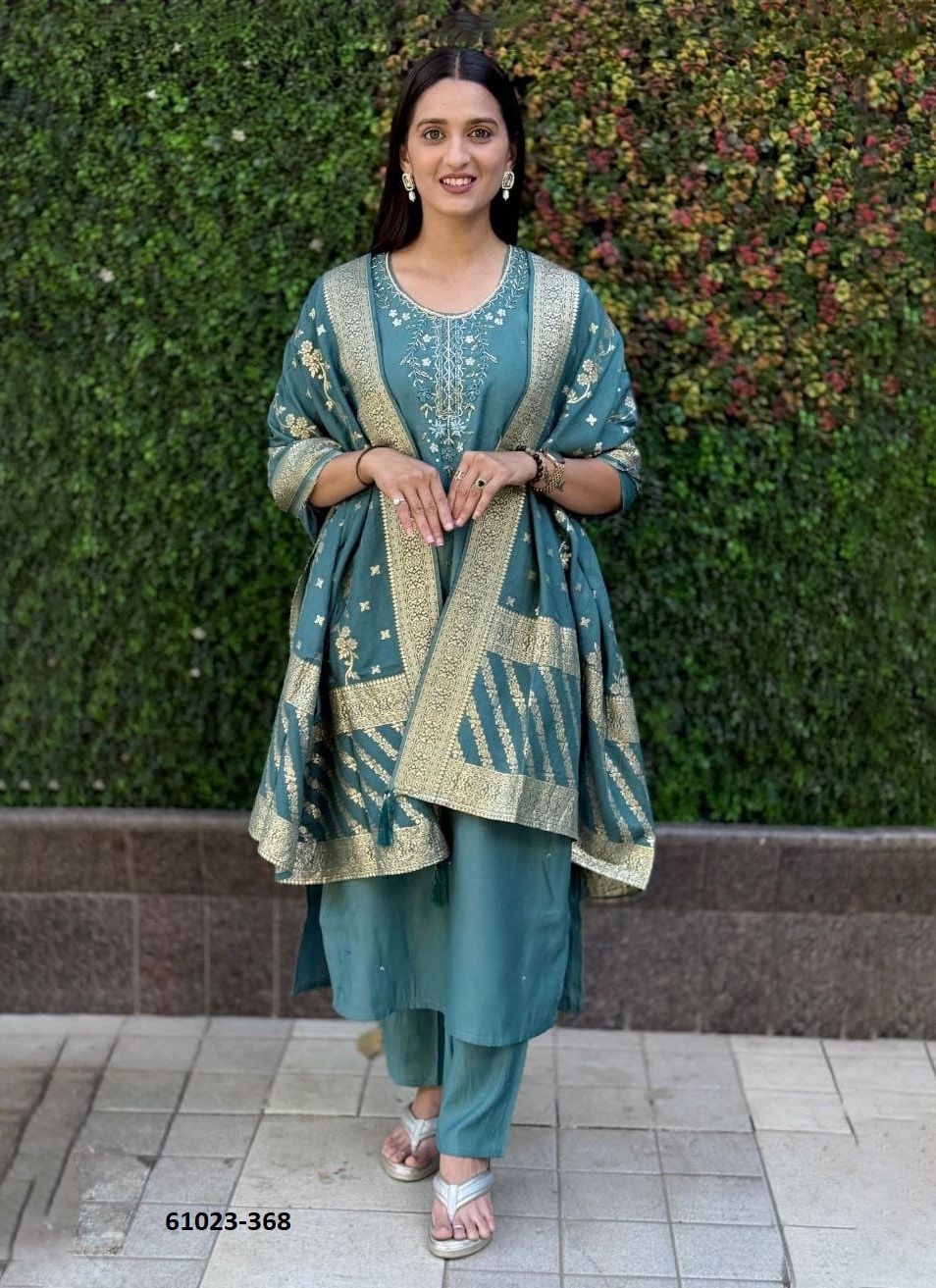 SERIES 361-382 - Catalog # 61023 (Set of 12 Readymade Salwar Suits) MADE IN INDIA BY JAGRAASA SERIES 361-382 - Catalog # 61023 (Set of 12 Readymade Salwar Suits) MADE IN INDIA BY JAGRAASA