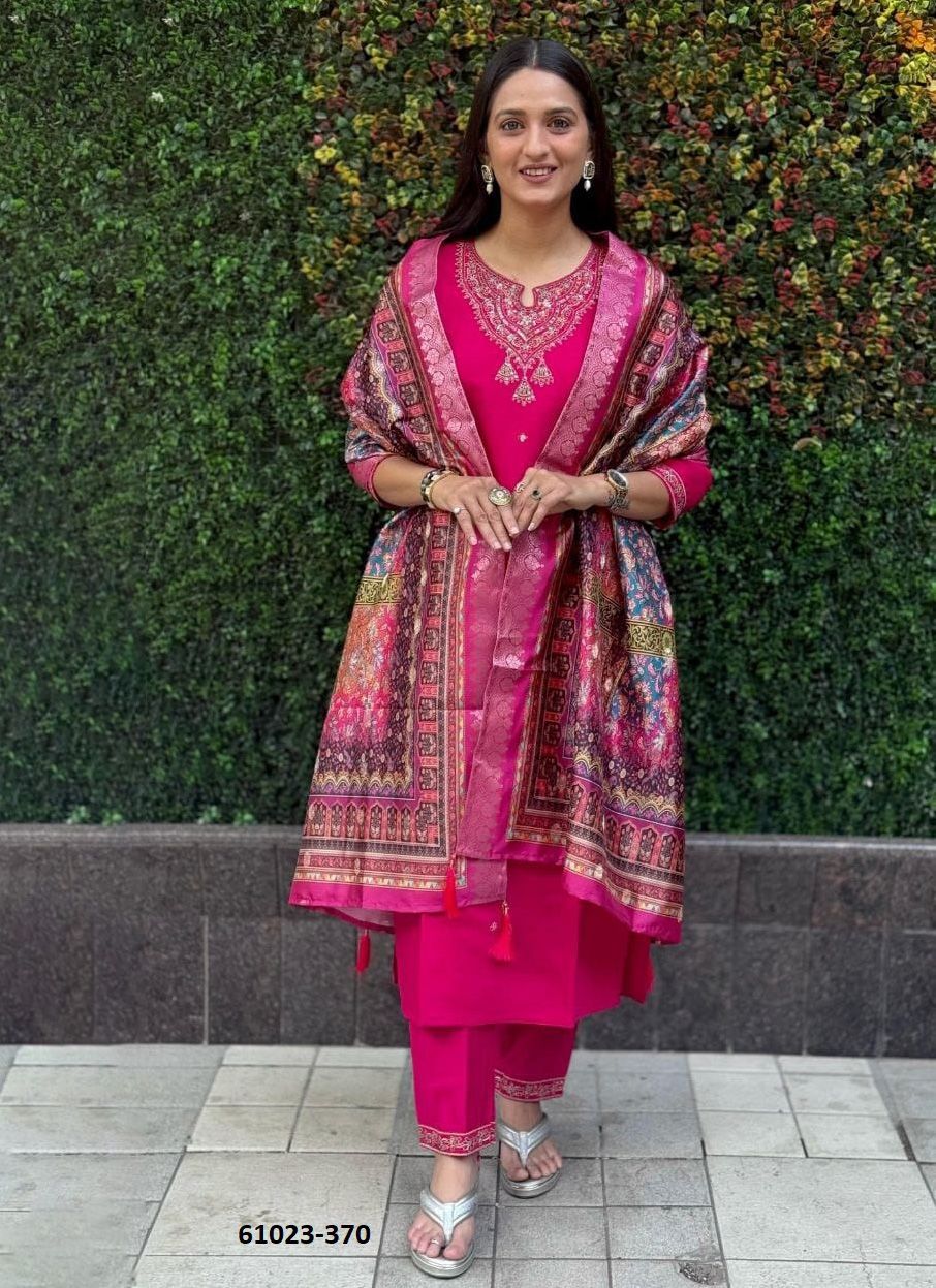 SERIES 361-382 - Catalog # 61023 (Set of 12 Readymade Salwar Suits) MADE IN INDIA BY JAGRAASA SERIES 361-382 - Catalog # 61023 (Set of 12 Readymade Salwar Suits) MADE IN INDIA BY JAGRAASA