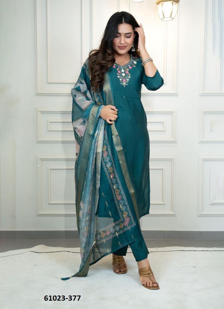 SERIES 361-382 - Catalog # 61023 (Set of 12 Readymade Salwar Suits) MADE IN INDIA BY JAGRAASA SERIES 361-382 - Catalog # 61023 (Set of 12 Readymade Salwar Suits) MADE IN INDIA BY JAGRAASA