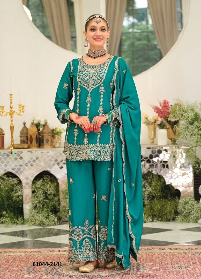 PALLAVI - Catalog # 61044 (Set of 4 Readymade Salwar Suits) MADE IN INDIA BY EBA LIFESTYLE PALLAVI - Catalog # 61044 (Set of 4 Readymade Salwar Suits) MADE IN INDIA BY EBA LIFESTYLE
