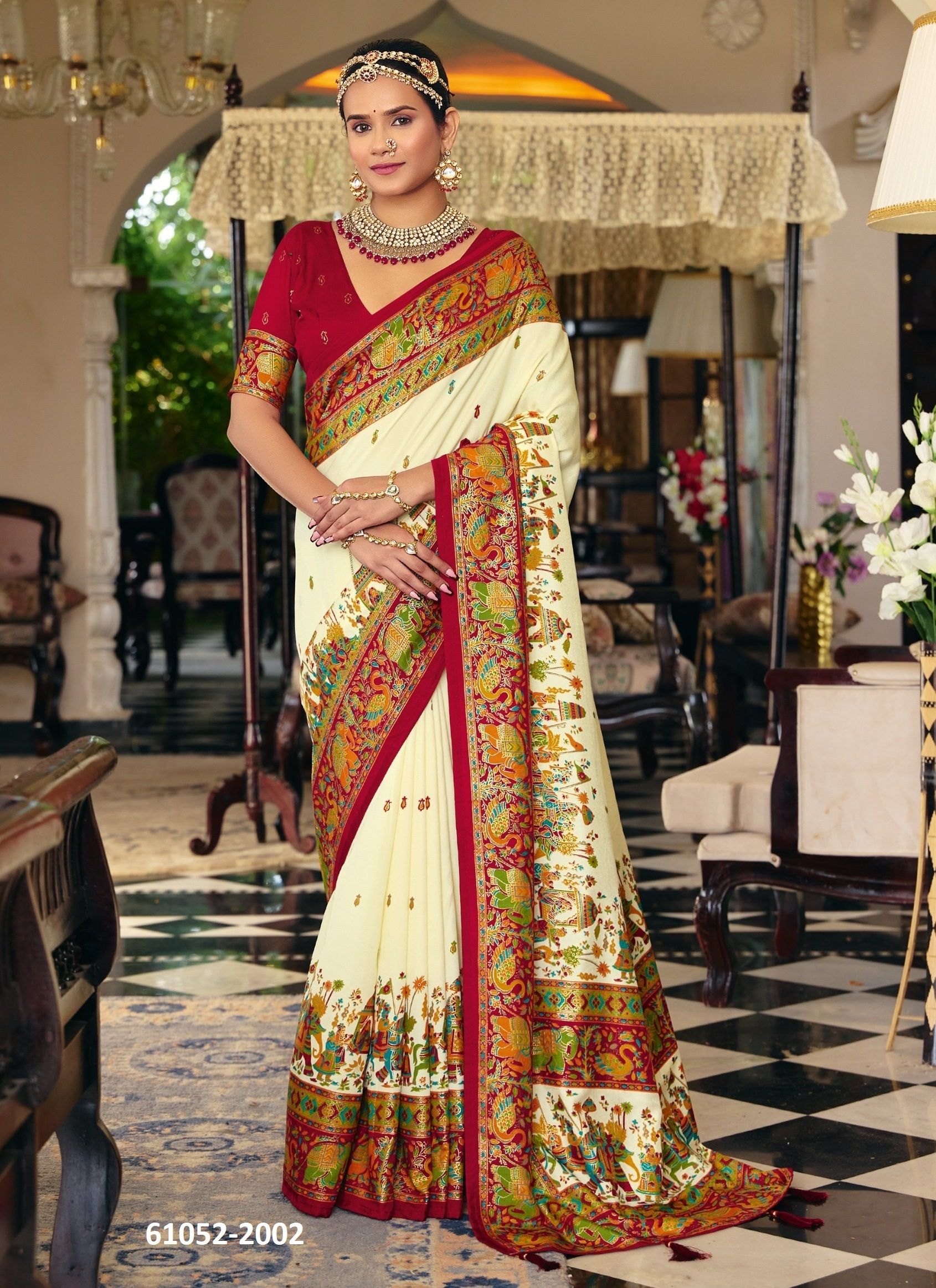 PRANALI SILK 2 - Catalog # 61052 (Set of 9 Sarees) MADE IN INDIA BY SHUBH SHREE CREATIONS PRANALI SILK 2 - Catalog # 61052 (Set of 9 Sarees) MADE IN INDIA BY SHUBH SHREE CREATIONS