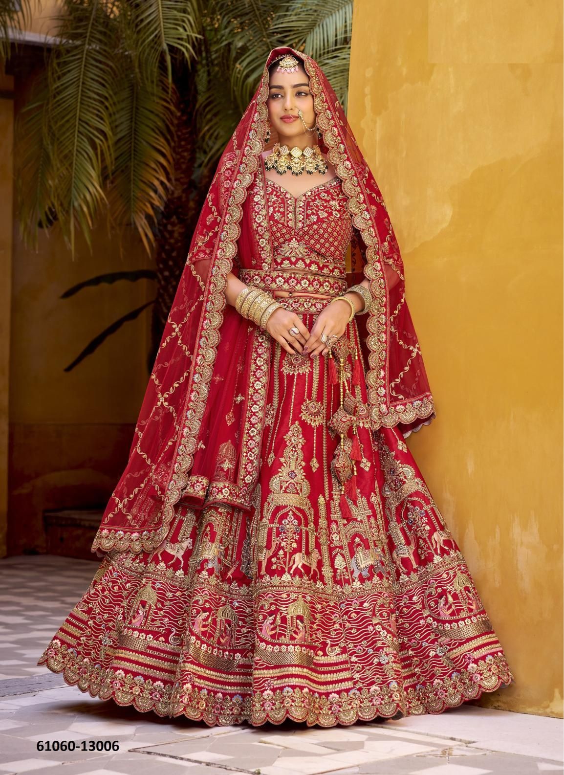 WEDDING BRIDE 3 - Catalog # 61060 (Set of 5 Readymade Lehengas) MADE IN INDIA BY ANANTESH LIFESTYLE WEDDING BRIDE 3 - Catalog # 61060 (Set of 5 Readymade Lehengas) MADE IN INDIA BY ANANTESH LIFESTYLE