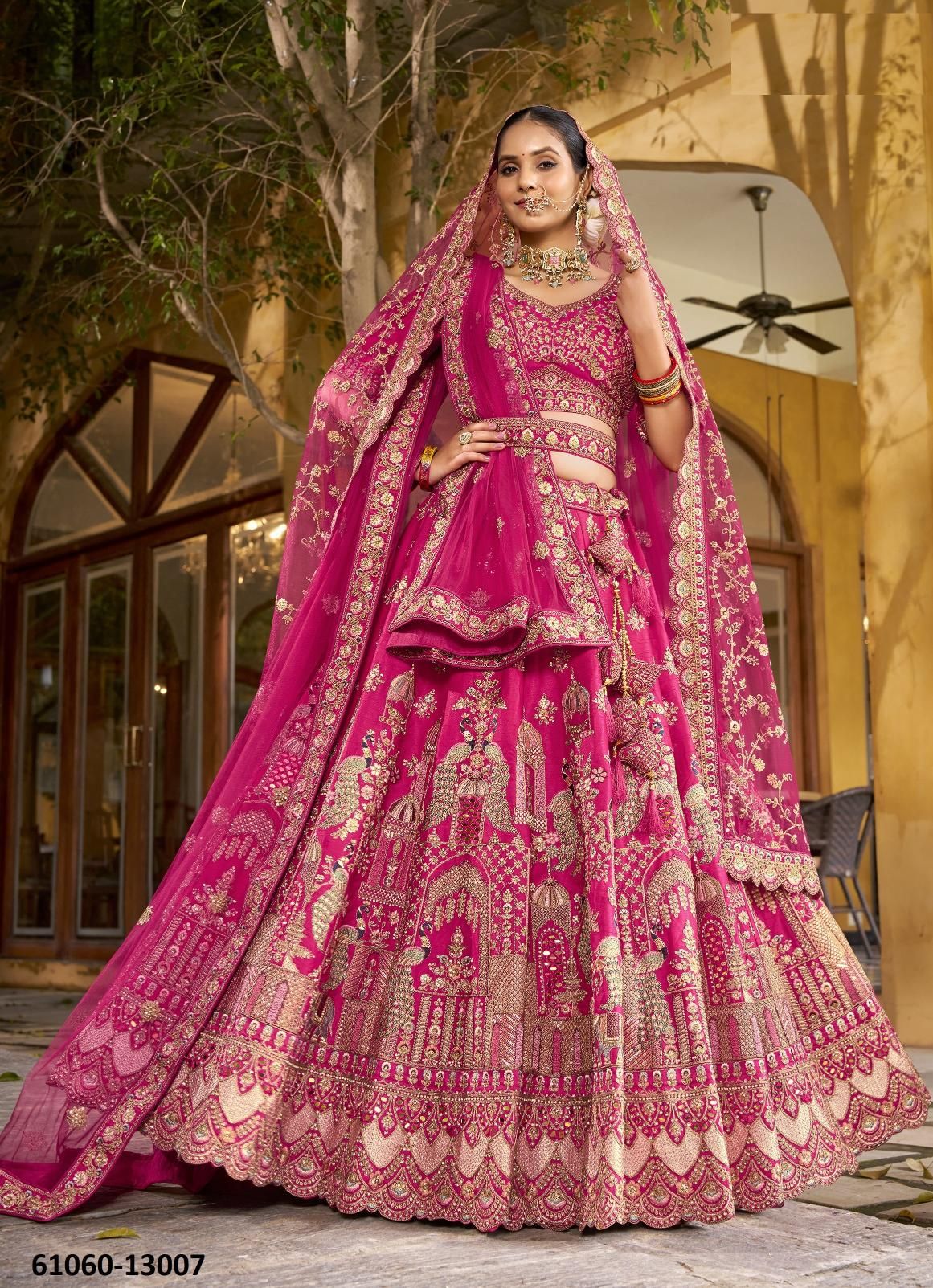 WEDDING BRIDE 3 - Catalog # 61060 (Set of 5 Readymade Lehengas) MADE IN INDIA BY ANANTESH LIFESTYLE WEDDING BRIDE 3 - Catalog # 61060 (Set of 5 Readymade Lehengas) MADE IN INDIA BY ANANTESH LIFESTYLE