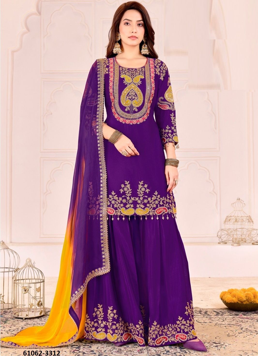 LUBHANI - Catalog # 61062 (Set of 4 Readymade Salwar Suits) MADE IN INDIA BY GULZAR COUTURE LUBHANI - Catalog # 61062 (Set of 4 Readymade Salwar Suits) MADE IN INDIA BY GULZAR COUTURE
