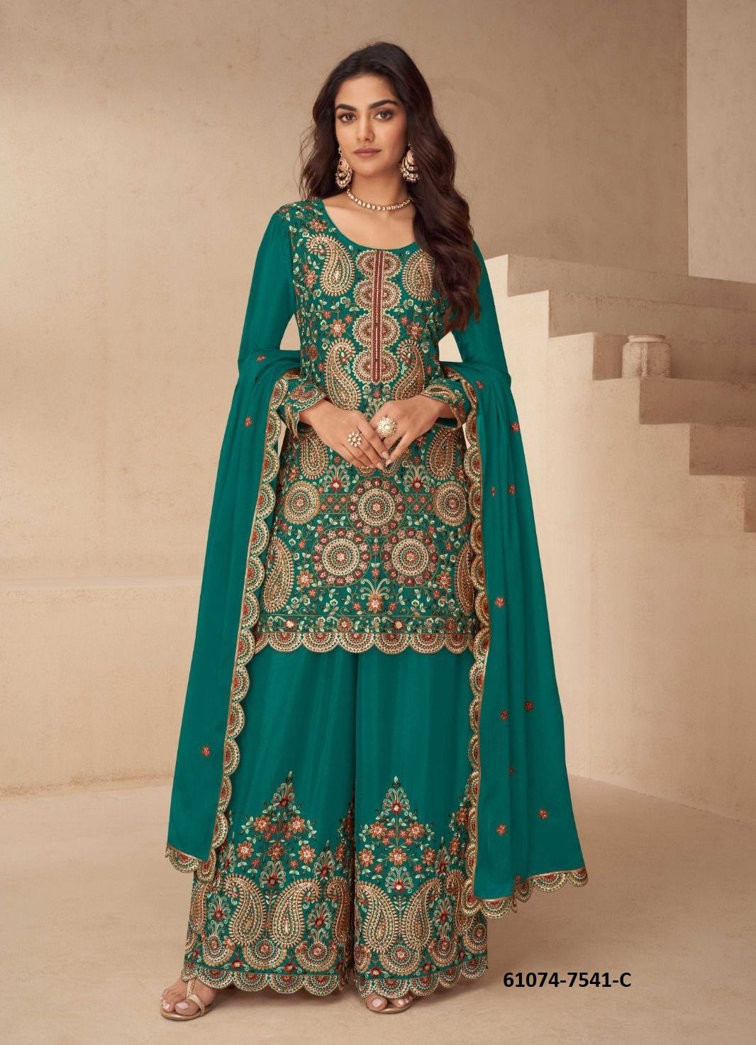 NOORA - Catalog # 61074 (Set of 4 Readymade Salwar Suits) MADE IN INDIA BY GULKAYRA DESIGNER NOORA - Catalog # 61074 (Set of 4 Readymade Salwar Suits) MADE IN INDIA BY GULKAYRA DESIGNER