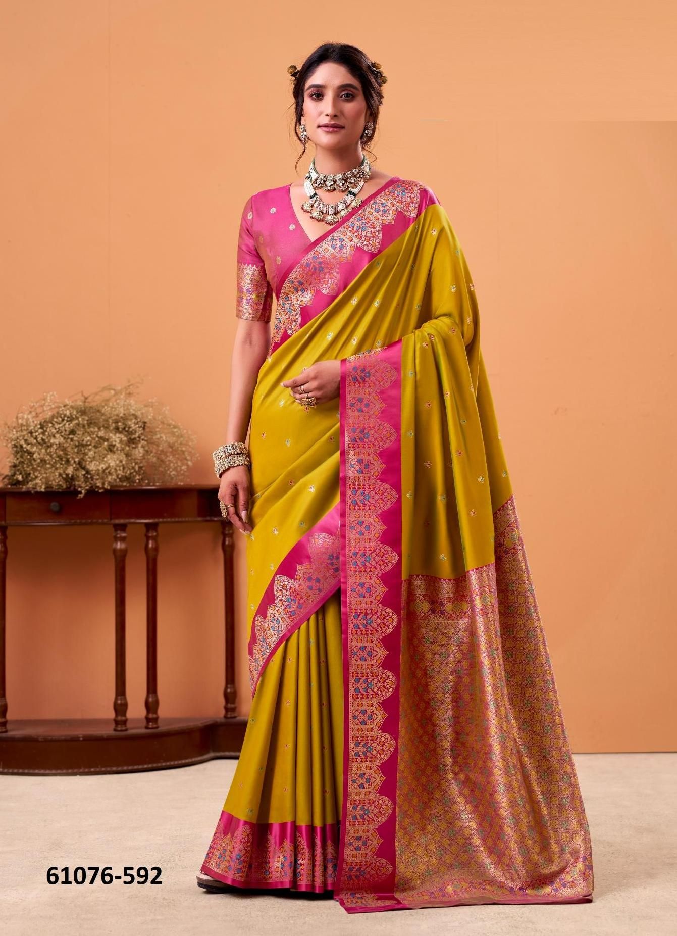 TAAPI GHAT - Catalog # 61076 (Set of 8 Sarees) MADE IN INDIA BY SERENGETI TAAPI GHAT - Catalog # 61076 (Set of 8 Sarees) MADE IN INDIA BY SERENGETI