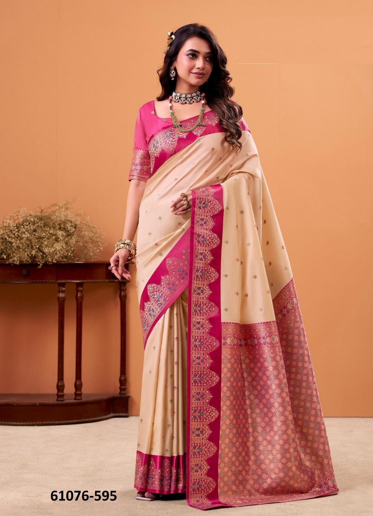 TAAPI GHAT - Catalog # 61076 (Set of 8 Sarees) MADE IN INDIA BY SERENGETI TAAPI GHAT - Catalog # 61076 (Set of 8 Sarees) MADE IN INDIA BY SERENGETI