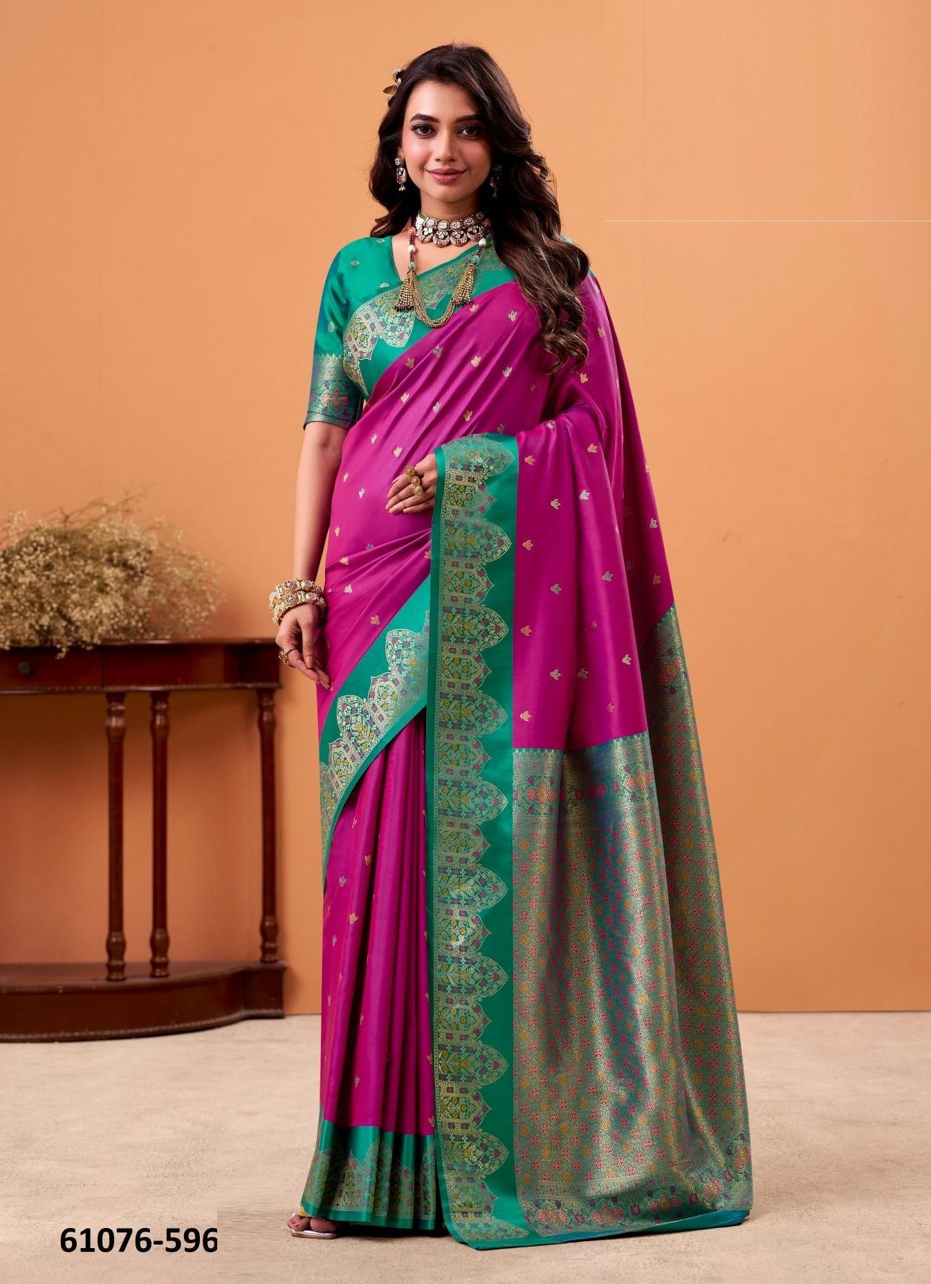 TAAPI GHAT - Catalog # 61076 (Set of 8 Sarees) MADE IN INDIA BY SERENGETI TAAPI GHAT - Catalog # 61076 (Set of 8 Sarees) MADE IN INDIA BY SERENGETI