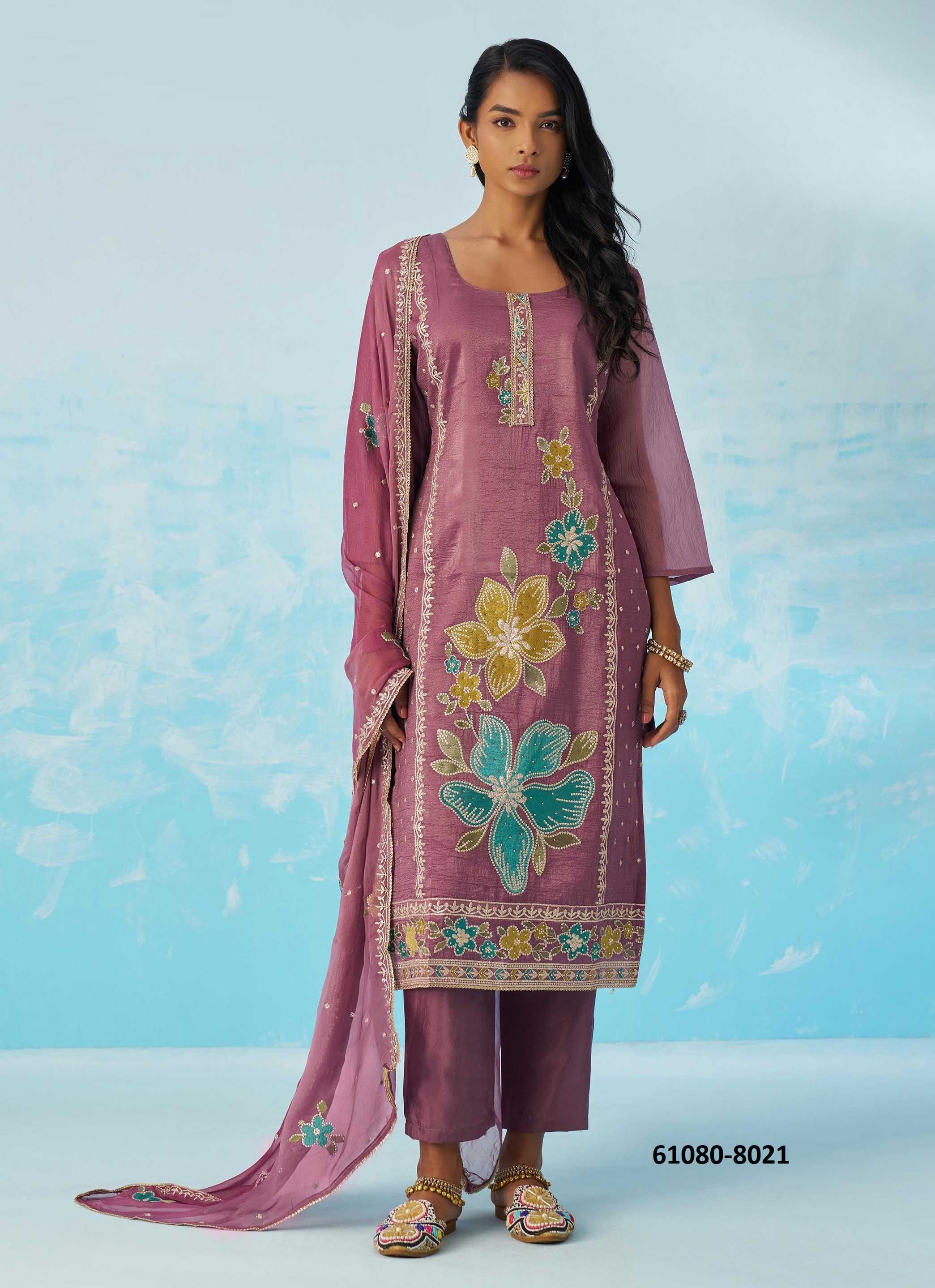 EHSAAS 2 - Catalog # 61080 (Set of 4 Readymade Salwar Suits) MADE IN INDIA BY ALIZEH EHSAAS 2 - Catalog # 61080 (Set of 4 Readymade Salwar Suits) MADE IN INDIA BY ALIZEH