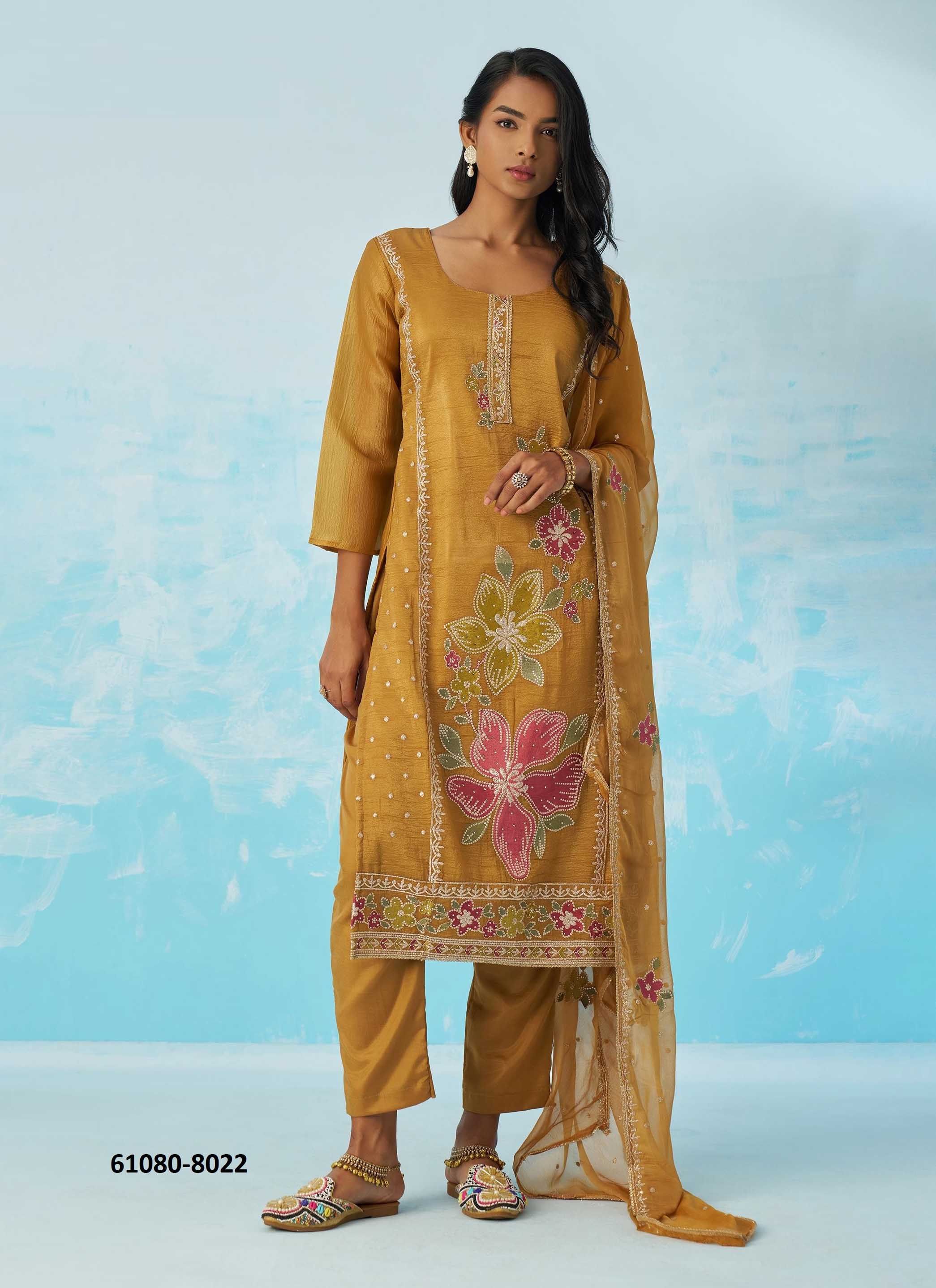 EHSAAS 2 - Catalog # 61080 (Set of 4 Readymade Salwar Suits) MADE IN INDIA BY ALIZEH EHSAAS 2 - Catalog # 61080 (Set of 4 Readymade Salwar Suits) MADE IN INDIA BY ALIZEH